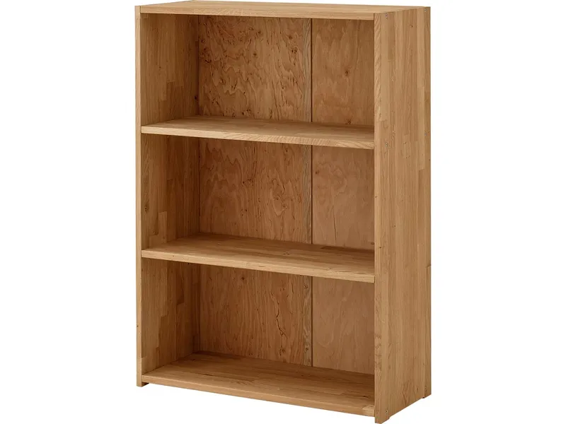 Regal "buxing solid" B 80 x T 33 x H 112 cm, Wildeiche – Produktbild 1 von 1