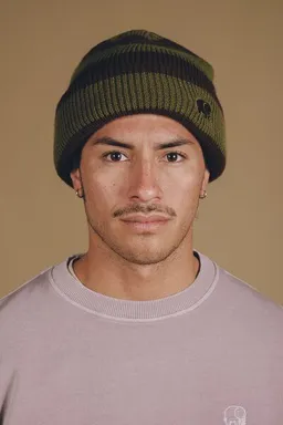 Trendsplant Trendsplant Montcabrer Beanie Khaki/Coffee – Produktbild 1 von 1