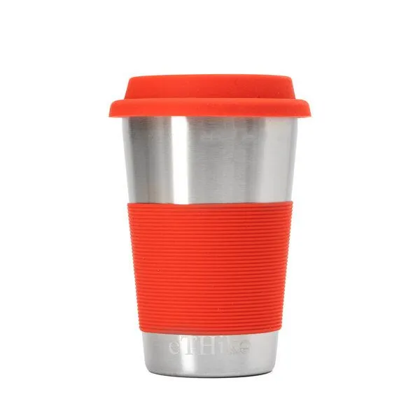 eTHikǝ eTHikǝ Edelstahl Kaffeetasse, Rot, – Produktbild 3 von 4