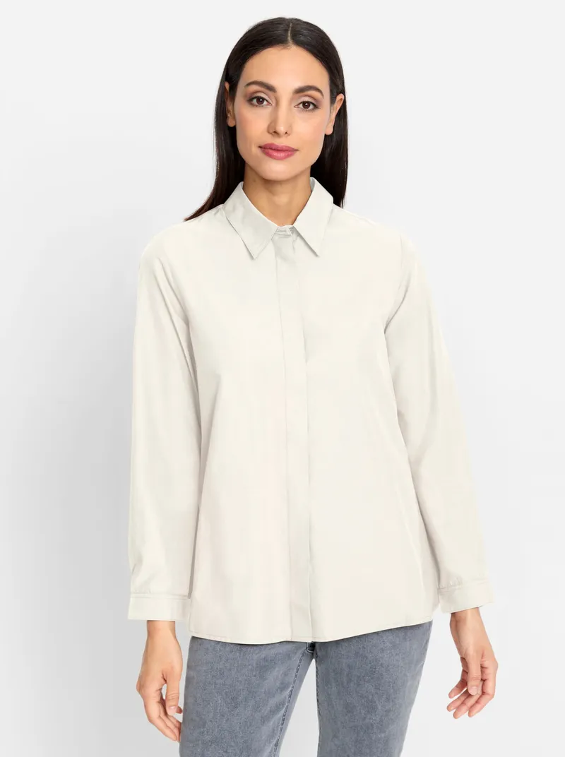 heine Longbluse champagner, Champagner, – Produktbild 1 von 3
