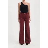 MUD Jeans MUD Jeans Damen Jeans "Sara High Loose Flow - Burgundy", Burgundy, – Produktbild 1 von 1