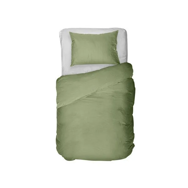 Kayori Kayori Rui Bettwäsche - Peached Twill, Grün, – Produktbild 1 von 3