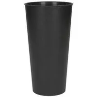 elasto elasto Trinkbecher 0,5 l – Stapelbarer Mehrwegbeche, Schiefer, – Produktbild 1 von 1