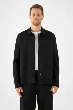 DAWN Dawn Herren vegan Jacke Quiet Schwarz/Schwarz – Produktbild 1 von 1