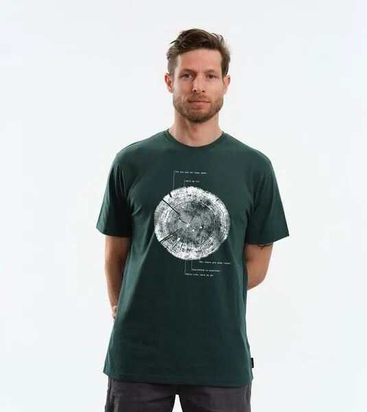 Gary Mash GARY MASH T-Shirt Liferings aus Biobaumwolle, Grün, – Produktbild 3 von 4