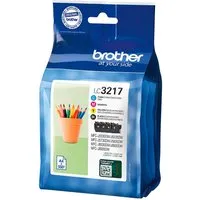 Brother Brother Tintenpatronen LC-3217BK/C/M/Y schwarz, cyan, magenta, gelb 4er-Set – Produktbild 1 von 1