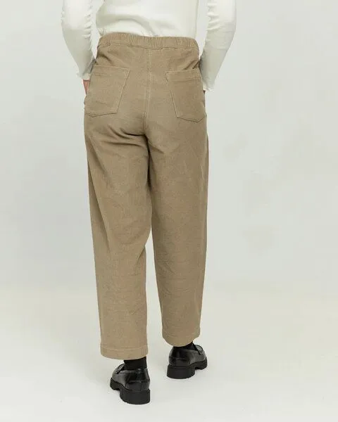 Mazine Mazine Cordhose - Sanjo Pants - aus Bio-Baumwolle, Taupe (beige), – Produktbild 2 von 3