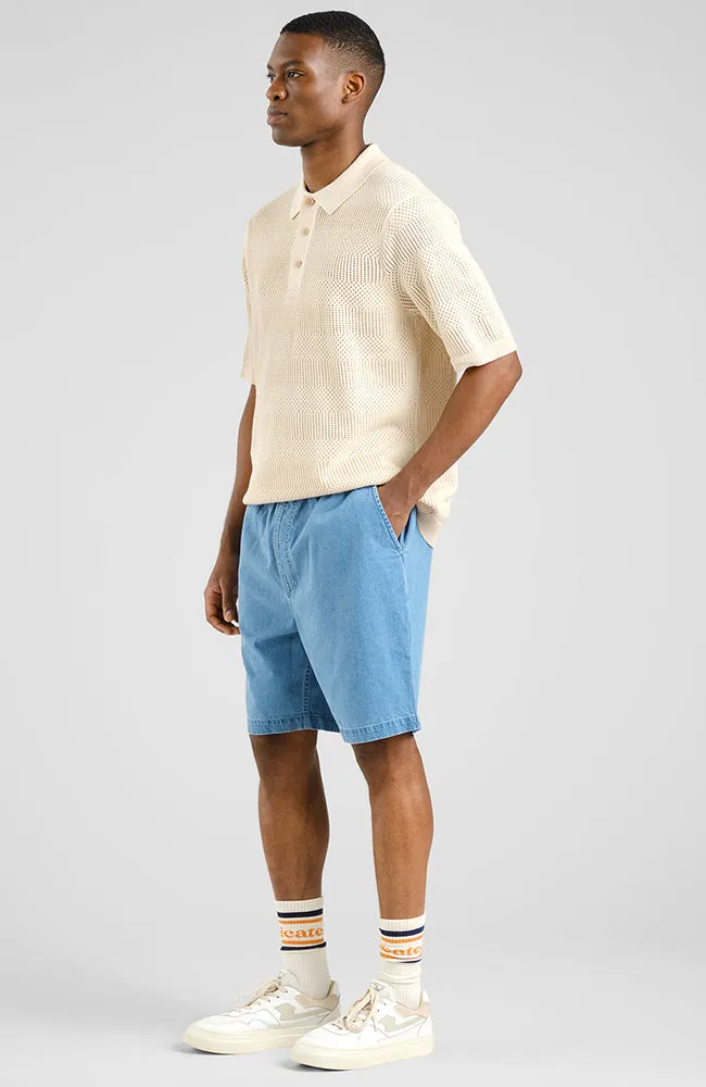 Dedicated DEDICATED Herren vegan Shorts Denim Vejle Blau, Blau, – Produktbild 2 von 2
