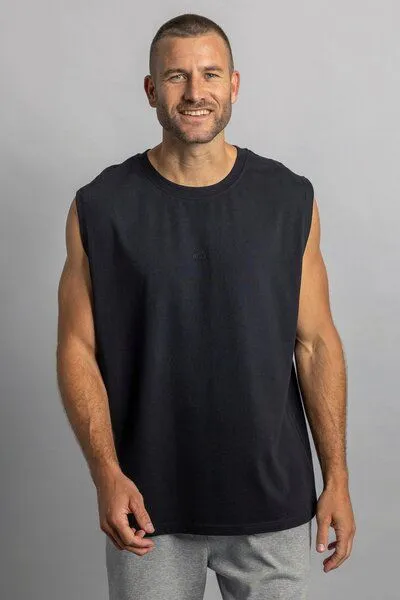 DIRTS dirts Heavy Cotton Tank Top, Black, – Produktbild 1 von 4