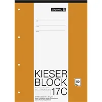 BRUNNEN BRUNNEN Kieserblock DIN A4, liniert, 80 g/m², 50 Blatt – Produktbild 3 von 7