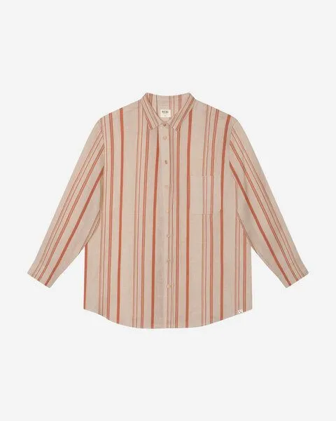MATONA Matona Hemdbluse | Linen Shirtblouse | aus Leinen, Striped, – Produktbild 1 von 1