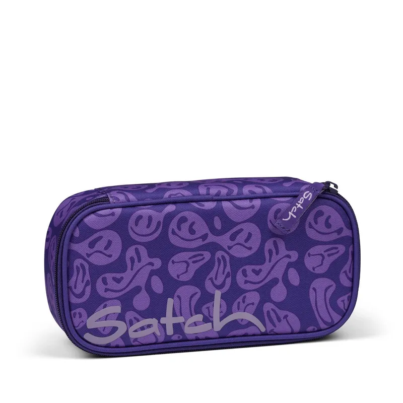 Satch Satch Schulzubehör Schlamperbox Kollektion 2025 Bright Faces, Lilac, – Produktbild 1 von 1