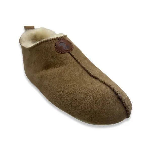thies Hausschuh-Stiefel aus Schaffell "thies Sheep Slipper Boot", Cashew chestnut (braun), – Produktbild 3 von 4