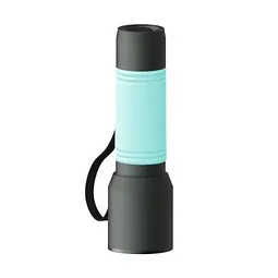 REEVES Taschenlampe REEVES-myFLASH 300, anthrazit/mint – Produktbild 1 von 1