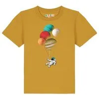 watabout kids watabout.kids T-Shirt Kinder Balloon Spaceman, Ochre, – Produktbild 1 von 1