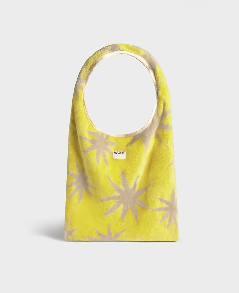 WOUF Wouf Terry-Kollektion Tshirt Bag Fuerteventura, Yellow, – Produktbild 1 von 1