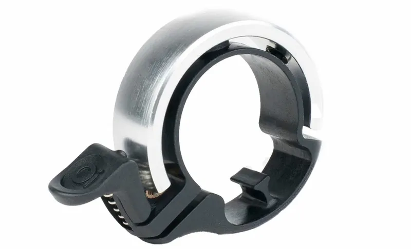 Knog Knog Oi Large Fahrradklingel, Silber, – Produktbild 2 von 4