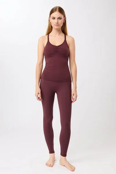 mandala Mandala Sporty Vibe Leggings, Ruby (rot), – Produktbild 4 von 4