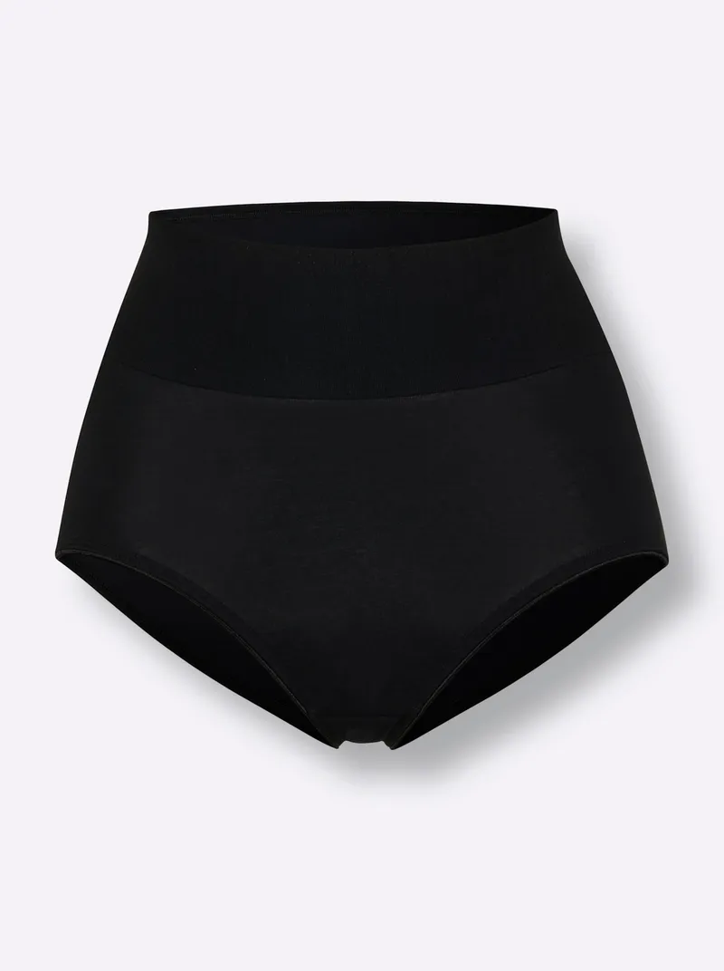 wäschepur Taillenslip schwarz, Schwarz, – Produktbild 1 von 2