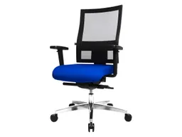 Topstar Topstar Bürodrehstuhl "Sitness 60" mit Armlehnen dunkelblau – Produktbild 1 von 1