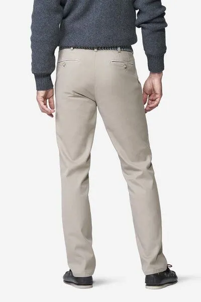 Meyer MEYER Chino im Canvas-Look, Beige (beige), – Produktbild 4 von 4