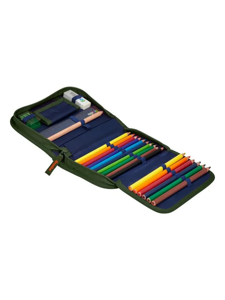 Ergobag Ergobag Federmäppchen Federmäppchen, (1-tlg), mit Lyra‑Stiften, Grün, – Produktbild 5 von 8