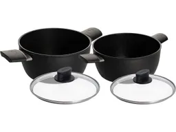Woll Woll Topf 2er-Set “ECO Lite QXR“ mit Deckel, PFAS-frei – Produktbild 1 von 1
