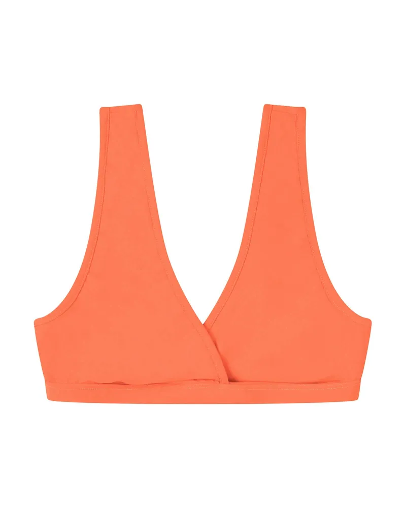 MATONA MATONA Damen vegan Bikinioberteil Koralle Dunkelorange, Dunkelorange, – Produktbild 1 von 2