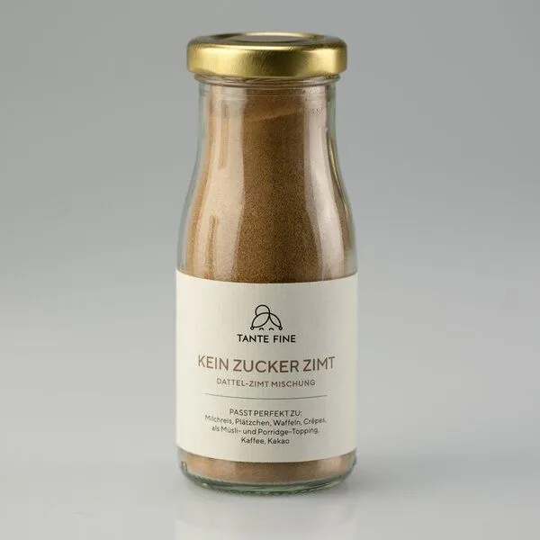 Tante Fine Tante Fine Alternative zu Zucker-Zimt KEIN ZUCKER ZIMT * Bio * Mischung ohne Zucker * Topping – Produktbild 2 von 3