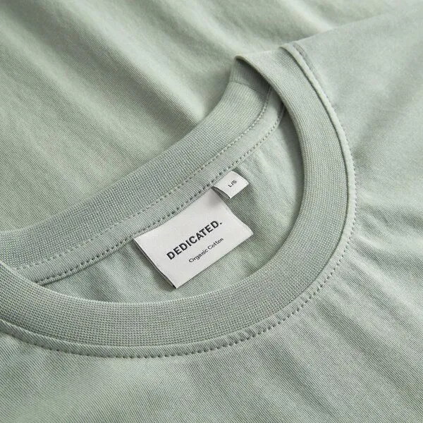 Dedicated DEDICATED T-Shirt aus Bio-Baumwolle "Stockholm Base", Iceberg green (grün), – Produktbild 2 von 3