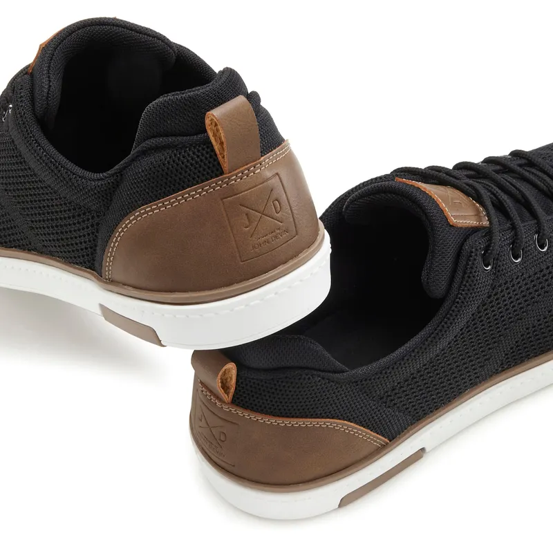 John Devin Sneaker, Schwarz, – Produktbild 1 von 3