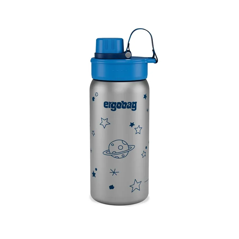 Ergobag Ergobag Edelstahl Trinkflasche, Kollektion 2026 Sterne, Blue, – Produktbild 1 von 1