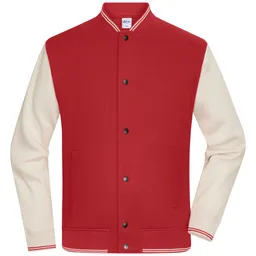 Daiber Daiber Sportive College-Jacke für Promotion und Lifestyle 8044 Gr. XL carmine-red/sandstone – Produktbild 1 von 1