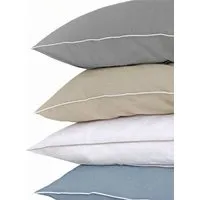 jilda tex jilda-tex Luxus Premium-Bettwäsche aus Eukalyptus 100% Lyocell Tencel Perkalbettwäsche MADE IN GREEN, Weiß, – Produktbild 1 von 1