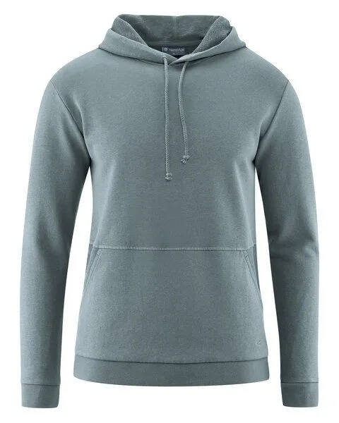 HempAge HempAge Hoodie Hanf/Bio-Baumwolle, Grau (titan), – Produktbild 1 von 3