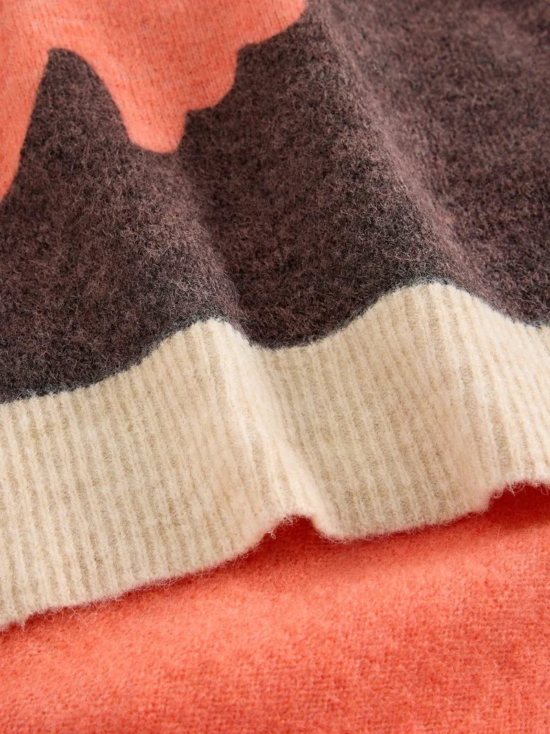White Stuff Bedruckter Schal Karli - Einheitsgröße, Rot multi, – Produktbild 2 von 3