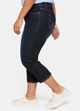 sheego Caprijeans blue black denim – Produktbild 1 von 1