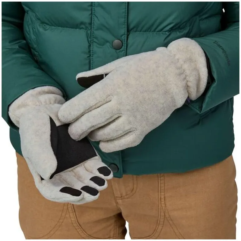 Patagonia Patagonia Synch Unisex Fingerhandschuhe, Weiß, – Produktbild 2 von 2