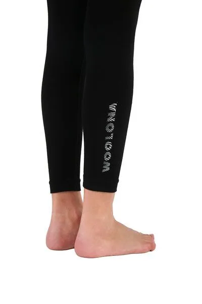 Woolona Woolona Leggings - CAPPA - Nahtlos, Schwarz, – Produktbild 4 von 4