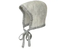 Disana Disana Baby Strickmütze Bio-Merinowolle melange hellgrau Gr.1 (42-46 cm für 3-6 Monate) – Produktbild 1 von 1