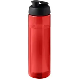 Unbranded H2O Active® Eco Vibe 850 ml Sportflasche mit Klappdeckel, rot, schwarz, Schwarz / rot, – Produktbild 1 von 1