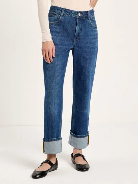 LANIUS LANIUS Straight Jeans SAGE, Blue, – Produktbild 5 von 6