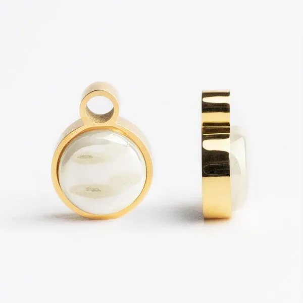 ALEXASCHA ALEXASCHA Anhänger für Ohrringe | Mix & Match Charms | Gold, Gold, – Produktbild 1 von 7