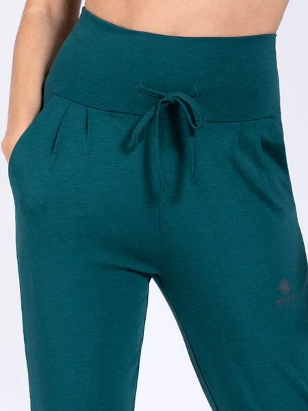 Magadi Magadi Yogahose SUSAN aus Naturmaterial, mit Taschen, Grün, – Produktbild 4 von 4