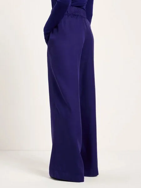 LANIUS LANIUS Hose mit weitem Bein, Lila (469 violet), – Produktbild 4 von 4