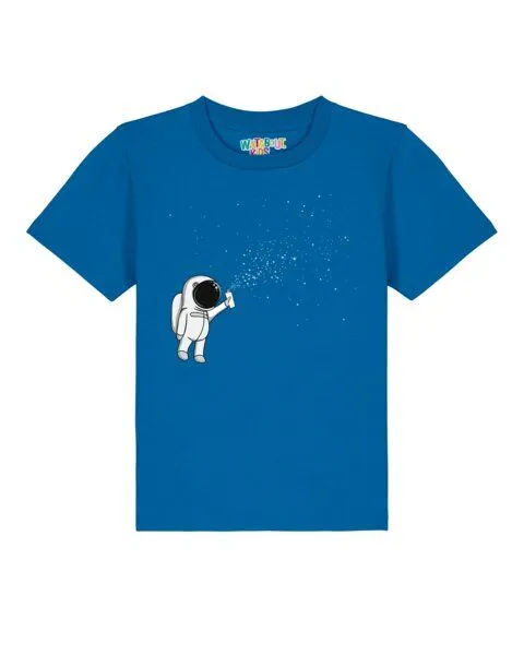 watabout.kids watabout.kids T-Shirt Kinder Spray the universe, Royal blue, – Produktbild 1 von 2