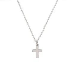 BELLYBIRD Jewellery BELLYBIRD Jewellery Halskette - kleines Kreuz, Anhänger/ Silber/ Silber vergoldet – Produktbild 1 von 1