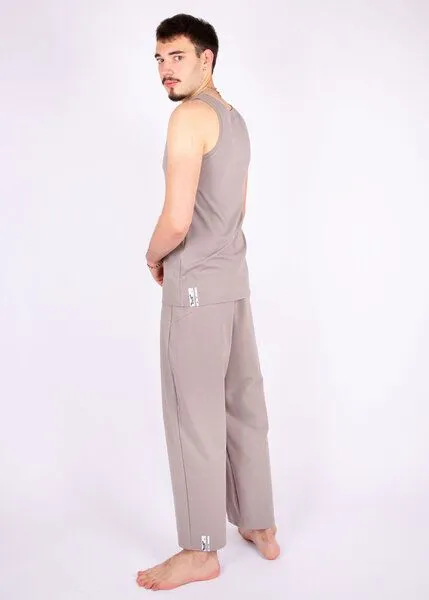 ÆVRIL ÆVRIL Unisex Tank Top // Dolphin Grey // Bio-Baumwolle – Produktbild 4 von 4