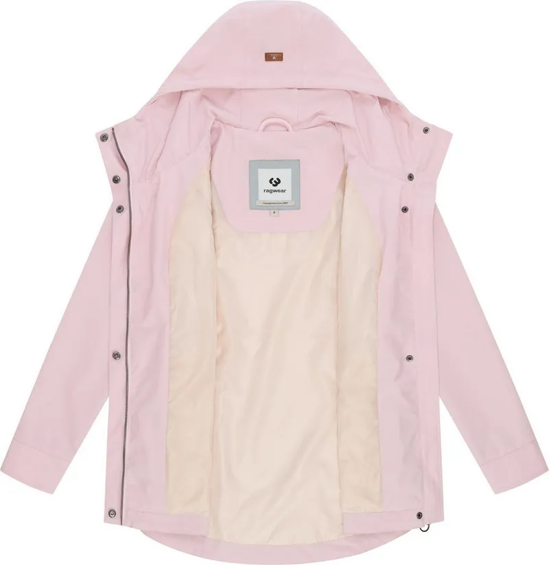 ragwear ragwear Outdoorjacke Alvena Summer YOUMODO Wasserdichte und atmungsaktive Übergangsjacke, Rosa, – Produktbild 1 von 5