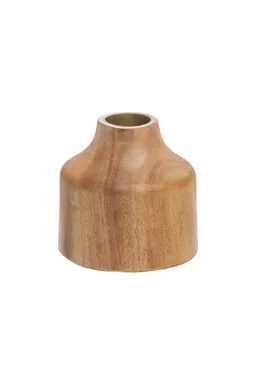 Tranquillo Kerzenhalter NEEMWOOD Braun, 6,5 cm - braun – Produktbild 1 von 1
